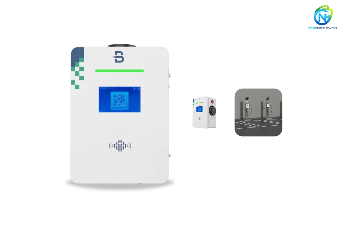 Read more about the article ตู้ชาจน์รถบรรทุกไฟฟ้า  ขนาด 7-22 กิโลวัตต์ AC Charger